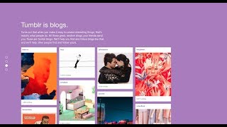 How to create tumblr effect - My clone website in 10 minutes