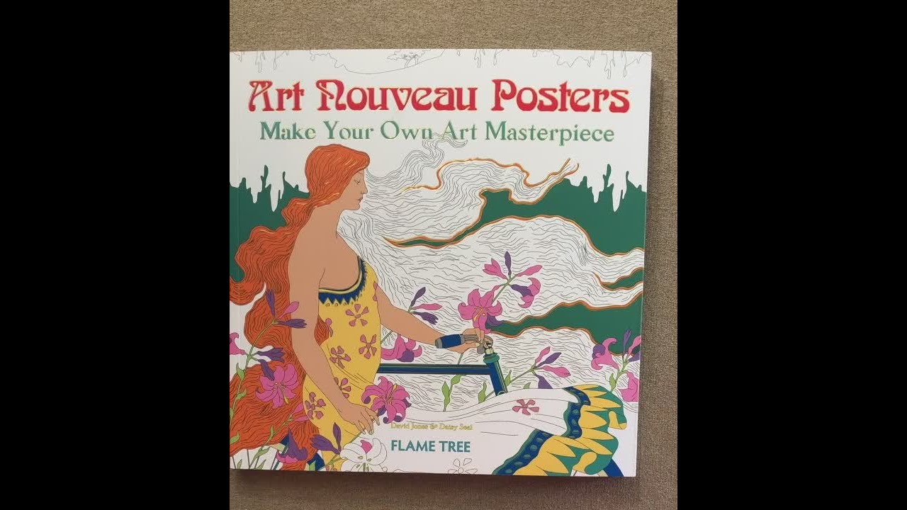 Art Nouveau Posters flip through - YouTube