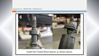 Match Highlights Traxda #604080 Front Level Kit Instructions 1994 - 2013 Dodge Ram 1500 2500 3500 2WD 4x2