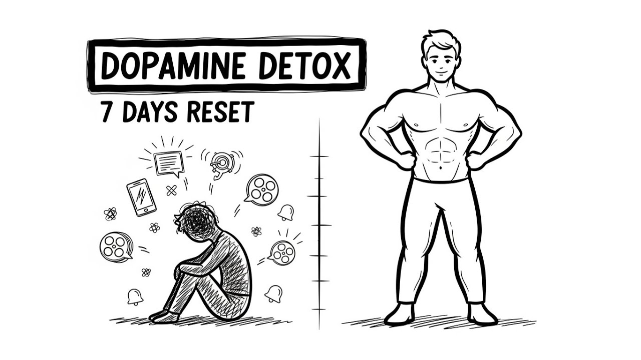Reset Your Brain in 7 Days Dopamine Detox (Stop Procrastination)
