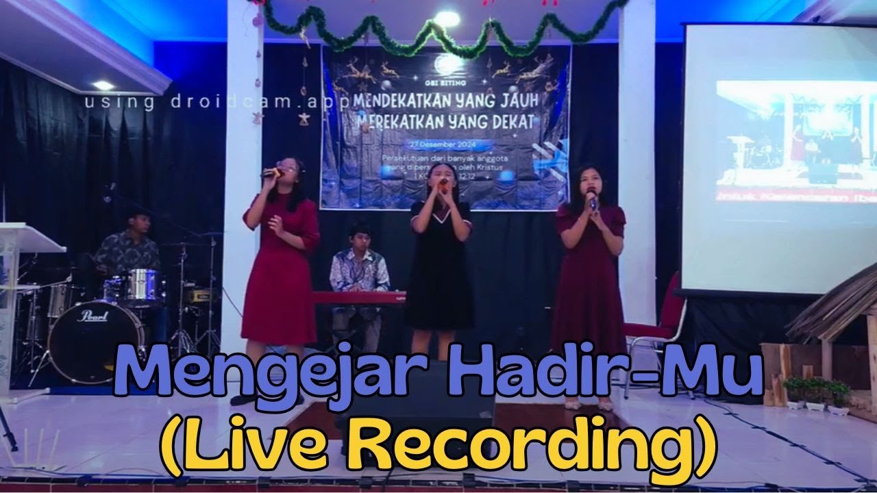 Mengejar Hadir Mu medley Kemenangan Terjadi di Sini | Live Recording GBI Biting