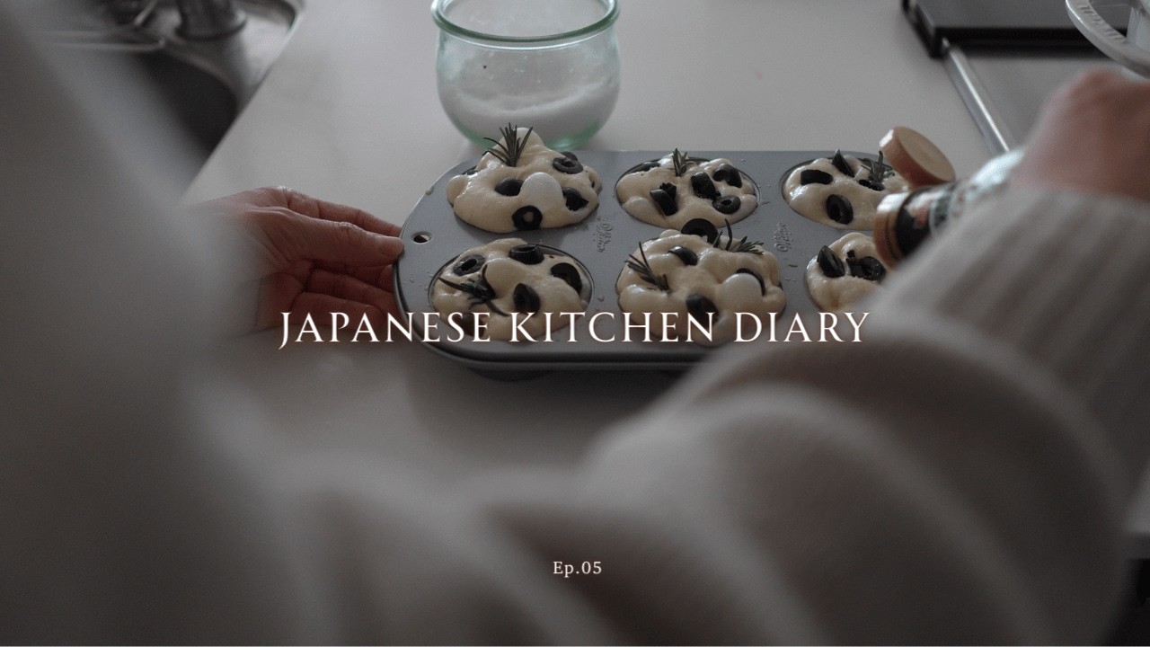 A Quiet Day in My Kitchen ‖ No-Knead bread & Cozy Japanese Dinner