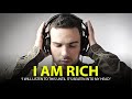 "I AM RICH " - 5 Hz Affirmations for Wealth &, Abundance | Money Affirmations