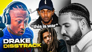 TRASH or PASS! Drake DISSES Kendrick LAMAR! ( Push Ups ) 1-0 also J. Cole Apology!!! [REACTION!!!]