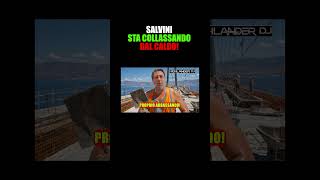 SALVINI STA COLLASSANDO DAL CALDO! 😂
