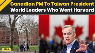 Trump News: Canadian PM To Taiwan President, World Leaders Who Went Harvard University | USA