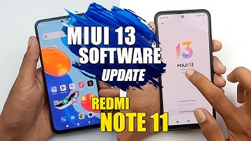 Redmi Note 11 New Software Update MIUI 13 Security Update How To Update