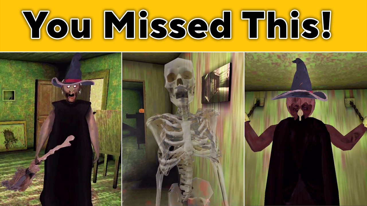 How These 30 Changes Completely Change Granny House Into Halloween 👻🎃