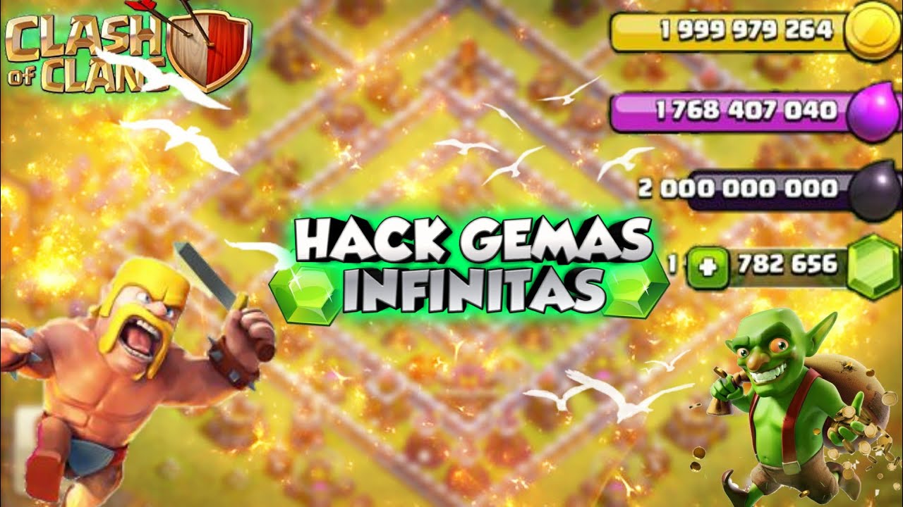 Hack de Clash if Clans ¡Gemas Infinitas ! YouTube