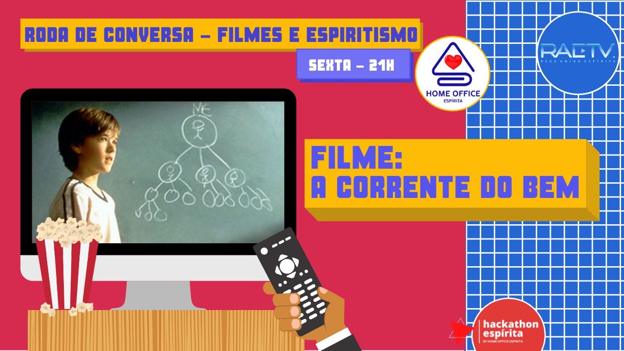 FILME A CORRENTE DO BEM Home Office Espírita 259 YouTube FILME A CORRENTE DO BEM Home Office Espírita 259 YouTube