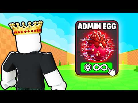 Starting Over With INFINITE ROBUX in Steal An Egg