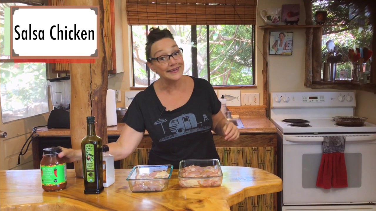 Oven-Baked Salsa Chicken |  Gluten Free & Dairy Free | Jana Eats