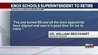 Knox Schools superintendent to retire