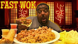 EATING at the VIRAL Chinese Restaurant in INDIANAPOLIS (Fast Wok!)