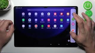 How to Toggle the Edge Panel on a SAMSUNG Galaxy Tab S9 Ultra - Smart Sidebar - App Shelf screenshot 4