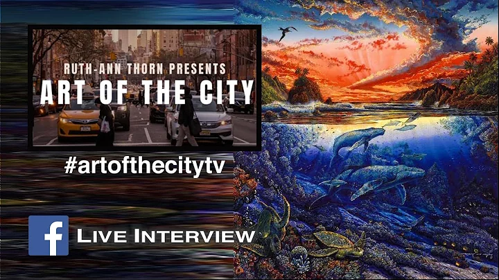 Artist Robert Lyn Nelson LIVE interview with Ruth-...
