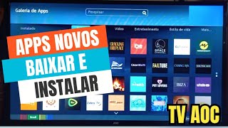 Como BAIXAR novos aplicativos na Smart TV AOC, loja de aplicativos screenshot 5