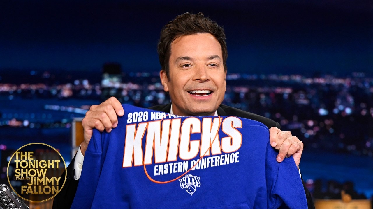 Jimmy Talks Sitting Courtside at New York Knicks Playoff Game | The Tonight Show