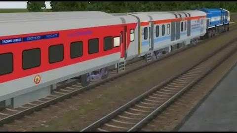 Dibrugarh Rajdhani Express Part 2 by MSTS Open Rails