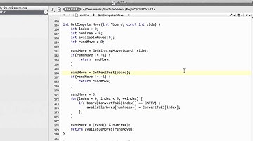 Beginning C Programming - Part 37 - Tic Tac Toe #8 - Adding AI(b) - Comp Blocks Winning Moves