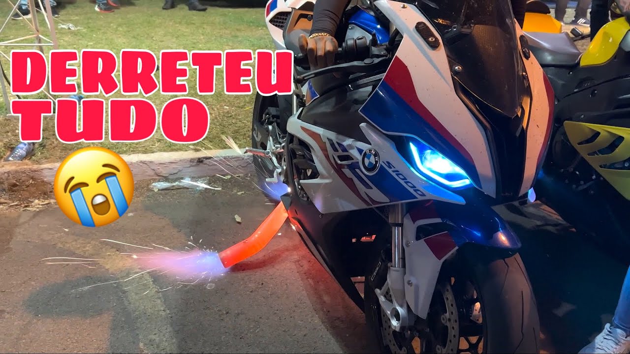 OLHA O QUE ELE FEZ COM A MOTO DELE | PREJUÍZO DE R$ 17.000