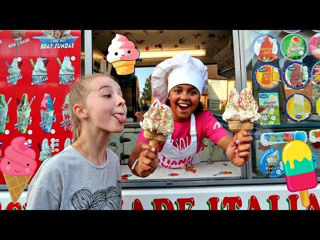 TIANA'S ICE CREAM TRUCK!!