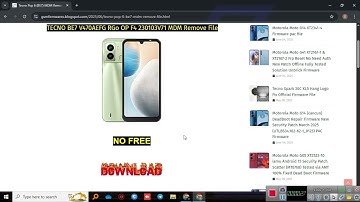 Tecno Pop 6 BE7 MDM Remove File #mdmremove