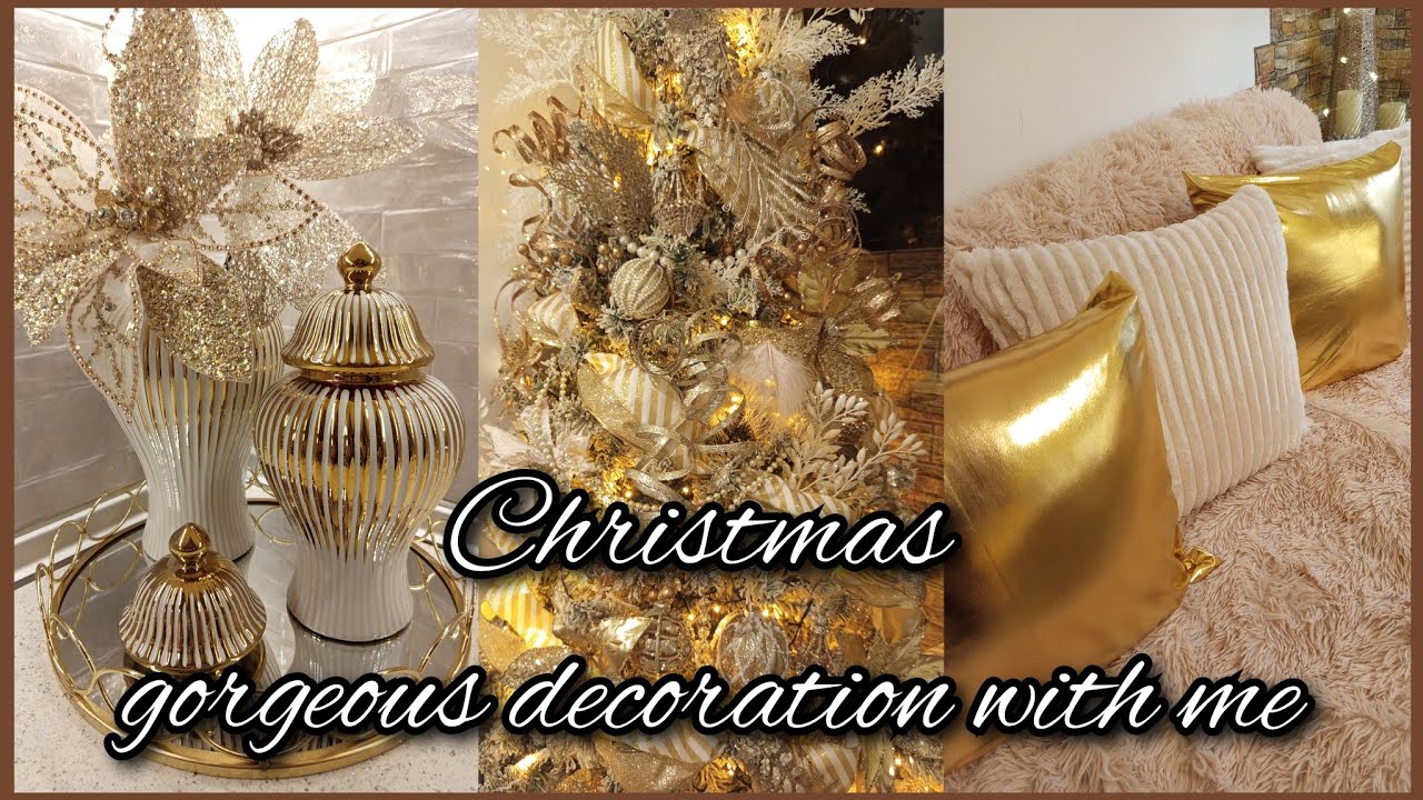 🎄CHRISTMAS GORGEOUS DECORATION WITH ME