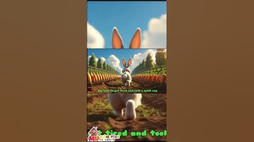 The Rabbit & The Turtle | 3D Animated Moral Story Short