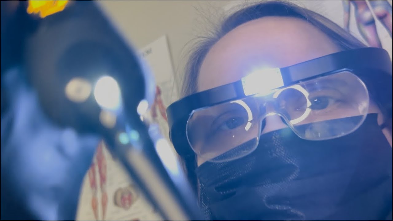 Tingly Dental Exam Scraping, Scaling, Water Pik, Drilling, Numbing