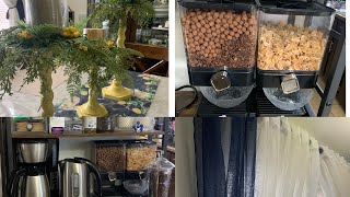 Limpiando y decorando el comedor para primavera verano 2022 Tenemos nuevo Coffee Bar🥰