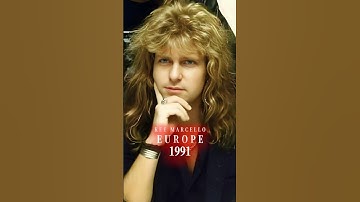 Europe (1991-2025) – Then and Now #celebrity #music #shorts