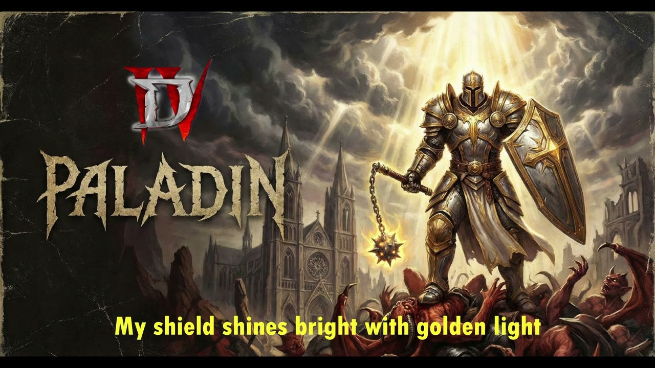 Diablo 4 Paladin Release Anthem