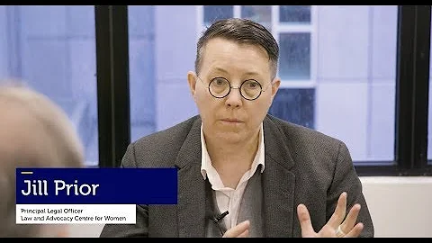 Jill Prior on justice for women | RMIT University
