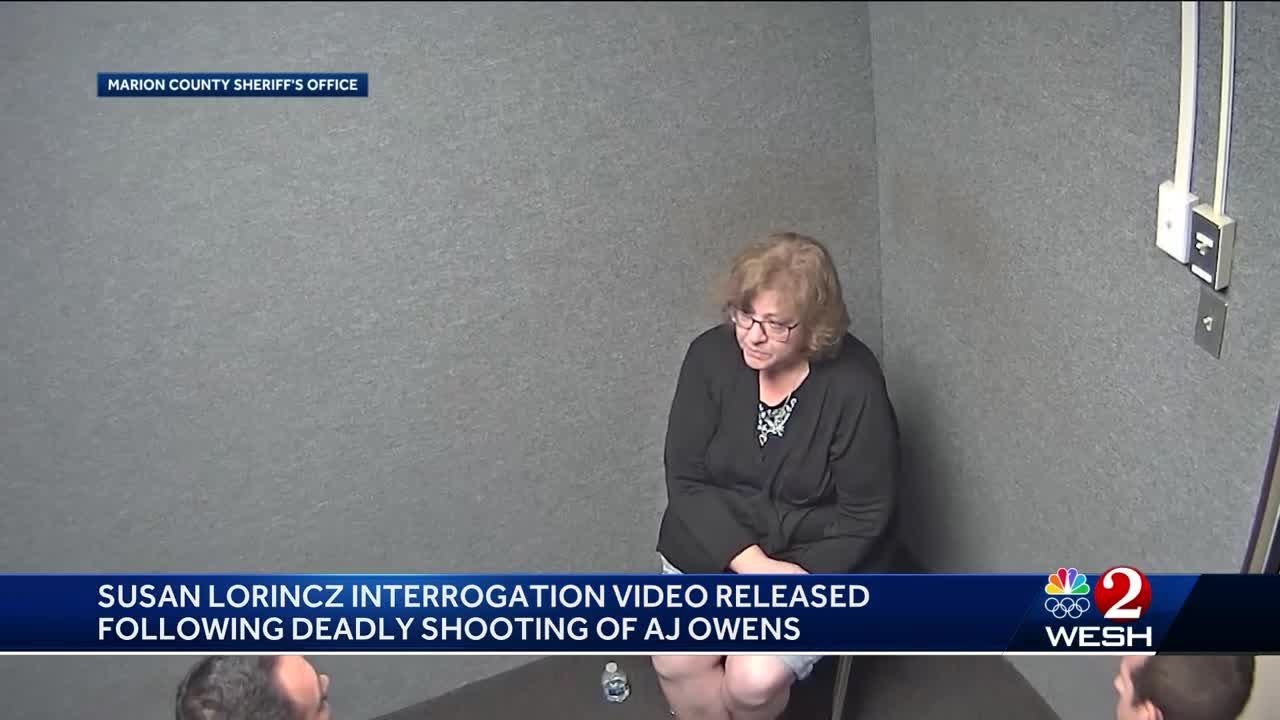 Video shows interrogation with woman accused of fatally shooting ...