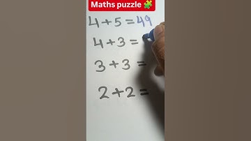 Maths puzzle 🧩# trending shorts # brain test 🧠🤔# iq test # Viral #