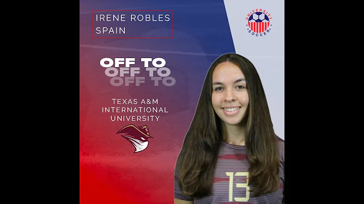 Good Luck from University Soccer Irene Robles (Fal...