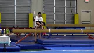 Reina's Gymnastics Recital - Balance Beam