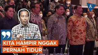Jokowi Sebut Dirinya dan Para Menteri Kesulitan dalam Mengurus Pandemi Covid-19