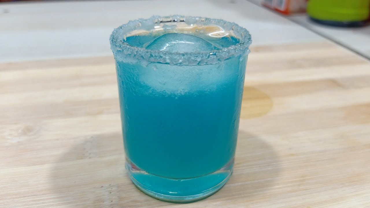 Blue curacao shots mocktail Mocktail shots The mocktail house