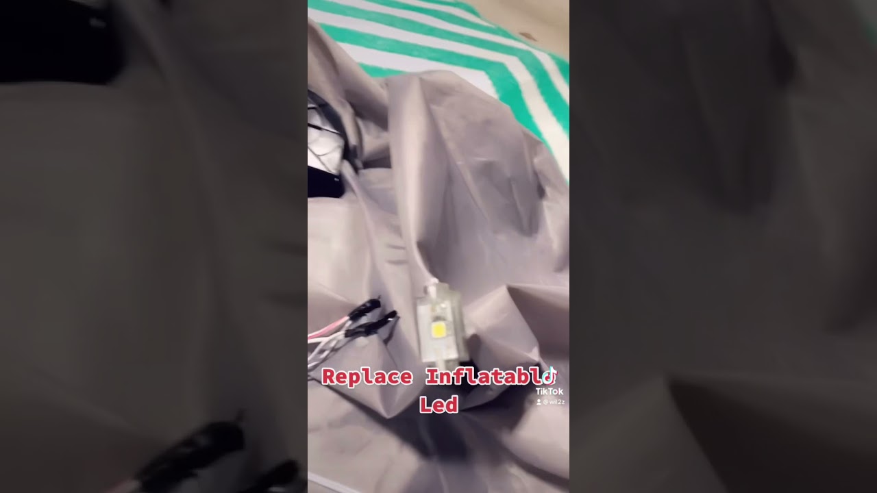 Replace led in your inflatable 