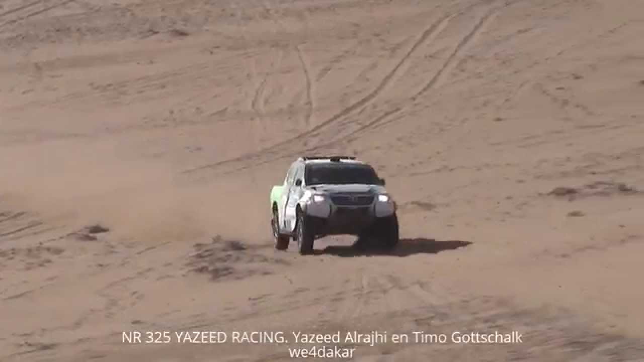NR 325 DAKAR 2015 YAZEED RACING. Yazeed Alrajhi en Timo Gottschalk