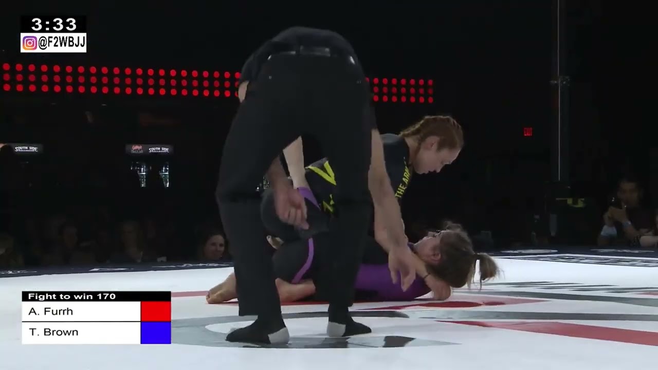 Tyler Brown vs. Abby Jane Furrh grapplingmatch