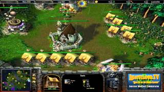 TeD (UD) & Fly (OK) VS Reprisal (HU) & Lyn (OK) - WC3 2V2!
