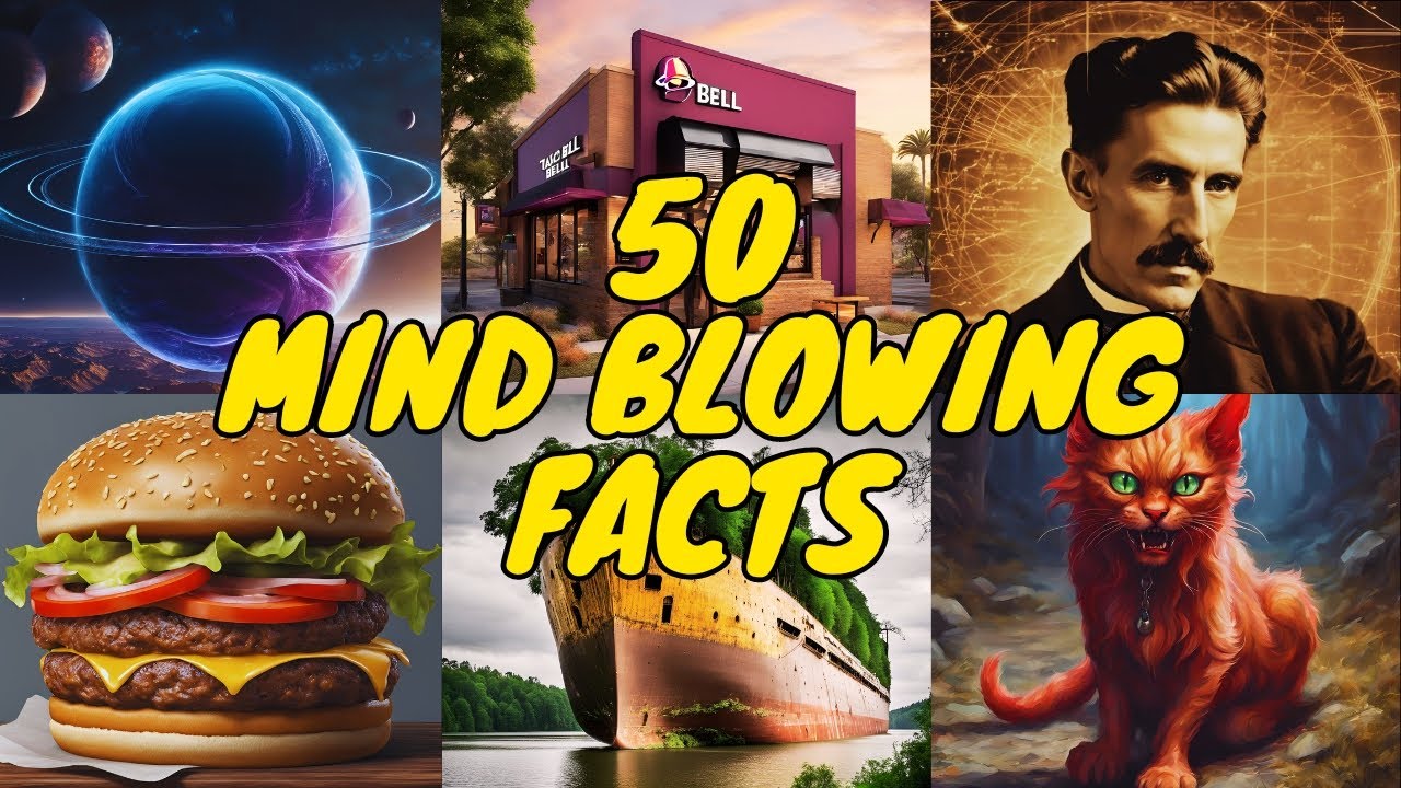 50 Mind Blowing Facts To Boost Your Knowledge!! YouTube