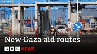 Israel says it will open new aid routes into Gaza after Joe Biden call | BBC News