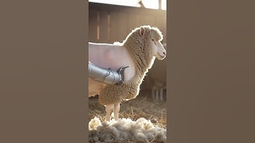 How a Robot Shears Sheep — AI Documentary Simulation #ai #sheep #sheepfarming