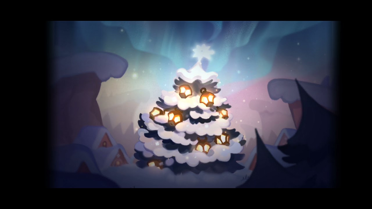 1 Hour 'Winter Tree Lantern Snow Carol Song' Music Soundtrack (OST) | HD 1080p - Cookie Run: Kingdom