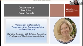 Innovation in Hemophilia Treatment | DoM Grand Rounds | 20 September 2023 screenshot 5