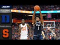 Duke vs. Syracuse Full Game | 2019-20 ACC Men's Basketball